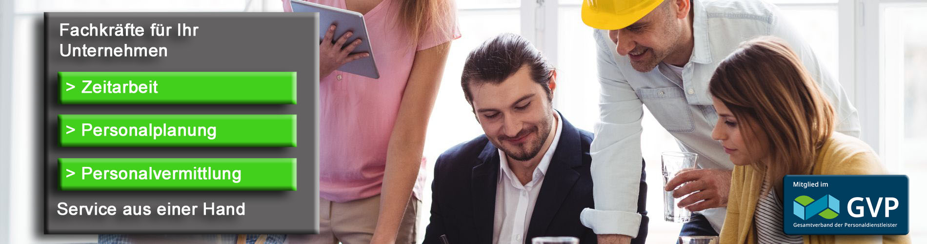 Fachkräfte für Ihr Unternehmen
